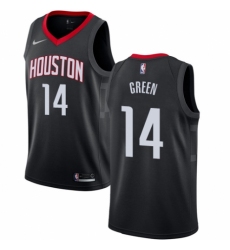 Men's Nike Houston Rockets #14 Gerald Green Authentic Black NBA Jersey Statement Edition