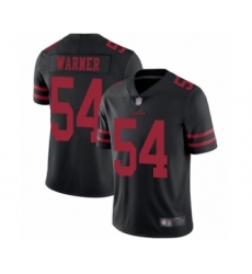 Youth San Francisco 49ers #54 Fred Warner Black Vapor Untouchable Limited Player Football Jersey