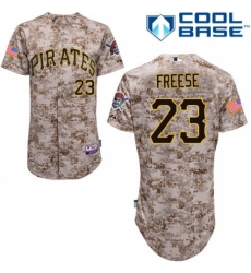 Men's Majestic Pittsburgh Pirates #23 David Freese Authentic Camo Alternate Cool Base MLB Jersey