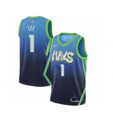 Women's Dallas Mavericks #13 Jalen Brunson Swingman Blue Basketball Jersey - 2019 20 City Edition