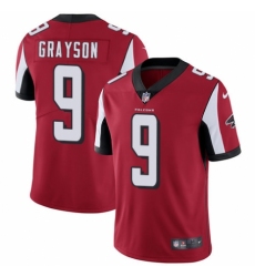 Youth Nike Atlanta Falcons #9 Garrett Grayson Red Team Color Vapor Untouchable Limited Player NFL Jersey
