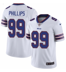 Men's Nike Buffalo Bills #99 Harrison Phillips White Vapor Untouchable Limited Player NFL Jersey