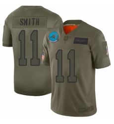Youth Carolina Panthers #11 Torrey Smith Limited Camo 2019 Salute to Service Football Jersey