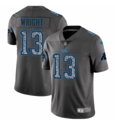 Men's Nike Carolina Panthers #13 Jarius Wright Gray Static Vapor Untouchable Limited NFL Jersey