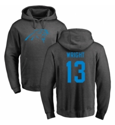 NFL Nike Carolina Panthers #13 Jarius Wright Ash One Color Pullover Hoodie