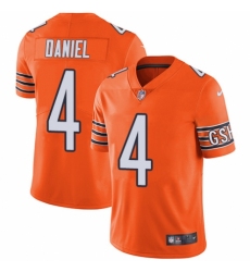 Youth Nike Chicago Bears #4 Chase Daniel Limited Orange Rush Vapor Untouchable NFL Jersey