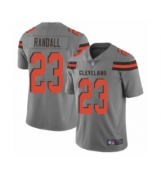 Men's Cleveland Browns #23 Damarious Randall Limited Gray Inverted Legend Football Jersey