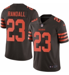 Youth Nike Cleveland Browns #23 Damarious Randall Limited Brown Rush Vapor Untouchable NFL Jersey