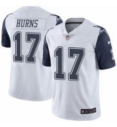 Youth Nike Dallas Cowboys #17 Allen Hurns Limited White Rush Vapor Untouchable NFL Jersey