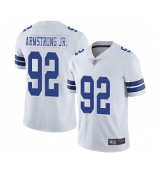 Men's Dallas Cowboys #92 Dorance Armstrong Jr. White Vapor Untouchable Limited Player Football Jersey