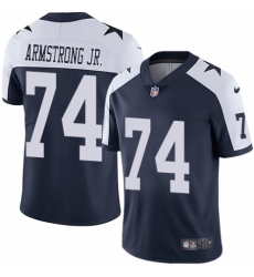 Youth Nike Dallas Cowboys #74 Dorance Armstrong Jr. Navy Blue Throwback Alternate Vapor Untouchable Limited Player NFL Jersey