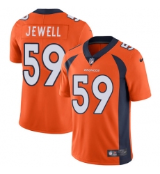 Youth Nike Denver Broncos #59 Josey Jewell Orange Team Color Vapor Untouchable Limited Player NFL Jersey
