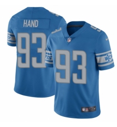 Youth Nike Detroit Lions #93 Da'Shawn Hand Blue Team Color Vapor Untouchable Limited Player NFL Jersey