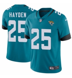 Youth Nike Jacksonville Jaguars #25 D.J. Hayden Black Alternate Vapor Untouchable Limited Player NFL Jersey