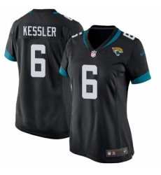 Women's Nike Jacksonville Jaguars #6 Cody Kessler Game Teal Green Team Color NFL Jersey