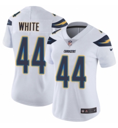 Women's Nike Los Angeles Chargers #44 Kyzir White Vapor Untouchable Limited Player NFL Jersey