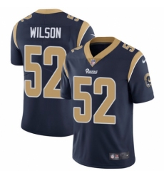 Men's Nike Los Angeles Rams #52 Ramik Wilson Navy Blue Team Color Vapor Untouchable Limited Player NFL Jersey