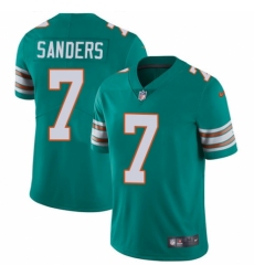 Youth Nike Miami Dolphins #7 Jason Sanders Aqua Green Alternate Vapor Untouchable Limited Player NFL Jersey