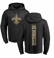 NFL Nike New Orleans Saints #25 Patrick Robinson Black Backer Pullover Hoodie