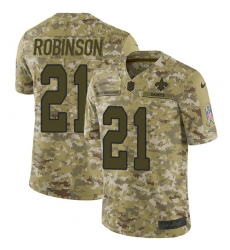 Youth Nike New Orleans Saints #21 Patrick Robinson Limited Camo 2018 Salute to Service NFL Jersey