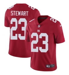 Youth Nike New York Giants #23 Jonathan Stewart Red Alternate Vapor Untouchable Limited Player NFL Jersey