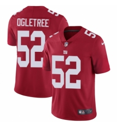 Youth Nike New York Giants #52 Alec Ogletree Red Alternate Vapor Untouchable Limited Player NFL Jersey