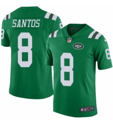 Youth Nike New York Jets #8 Cairo Santos Limited Green Rush Vapor Untouchable NFL Jersey