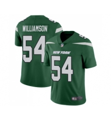 Men's New York Jets #54 Avery Williamson Green Team Color Vapor Untouchable Limited Player Football Jersey