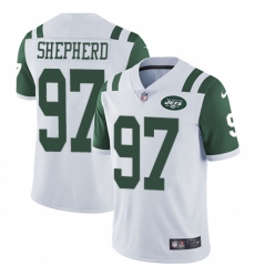 Youth Nike New York Jets #97 Nathan Shepherd White Vapor Untouchable Limited Player NFL Jersey