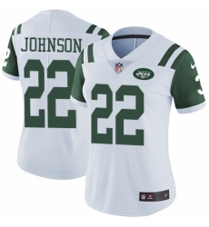 Youth Nike New York Jets #22 Trumaine Johnson White Vapor Untouchable Limited Player NFL Jersey