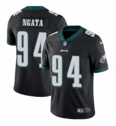 Youth Nike Philadelphia Eagles #94 Haloti Ngata Black Alternate Vapor Untouchable Limited Player NFL Jersey