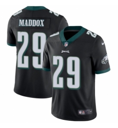 Youth Nike Philadelphia Eagles #29 Avonte Maddox Black Alternate Vapor Untouchable Limited Player NFL Jersey