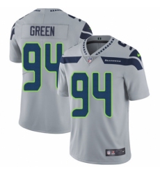 Youth Nike Seattle Seahawks #94 Rasheem Green Grey Alternate Vapor Untouchable Limited Player NFL Jersey