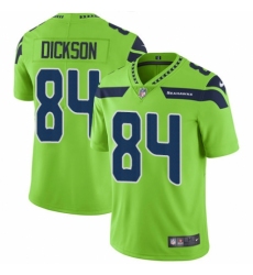 Men's Nike Seattle Seahawks #84 Ed Dickson Limited Green Rush Vapor Untouchable NFL Jersey