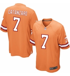 Men's Nike Tampa Bay Buccaneers #7 Chandler Catanzaro Limited Orange Glaze Alternate NFL Jersey