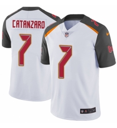 Youth Nike Tampa Bay Buccaneers #7 Chandler Catanzaro White Vapor Untouchable Limited Player NFL Jersey