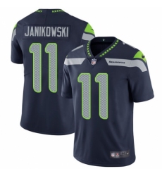 Youth Nike Seattle Seahawks #11 Sebastian Janikowski Navy Blue Team Color Vapor Untouchable Elite Player NFL Jersey