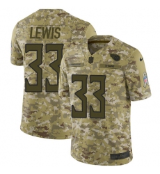 Youth Nike Tennessee Titans #33 Dion Lewis Limited Camo 2018 Salute to Service NFL Jersey