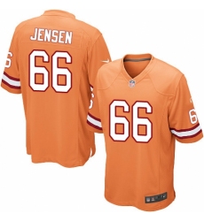 Men's Nike Tampa Bay Buccaneers #66 Ryan Jensen Limited Orange Glaze Alternate NFL Jersey