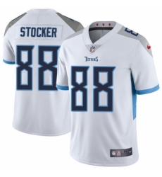 Men's Nike Tennessee Titans #88 Luke Stocker White Vapor Untouchable Limited Player NFL Jersey