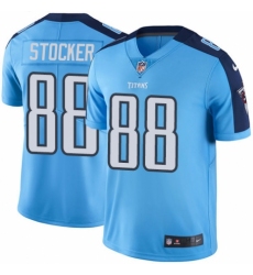 Youth Nike Tennessee Titans #88 Luke Stocker Limited Light Blue Rush Vapor Untouchable NFL Jersey