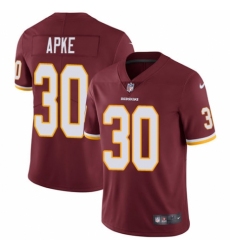 Youth Nike Washington Redskins #30 Troy Apke Burgundy Red Team Color Vapor Untouchable Elite Player NFL Jersey