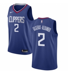 Youth Nike Los Angeles Clippers #2 Shai Gilgeous-Alexander Swingman Blue NBA Jersey - Icon Edition