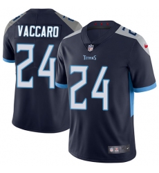 Men Nike Tennessee Titans #24 Kenny Vaccaro Navy Blue Team Color Vapor Untouchable Limited Player NFL Jersey