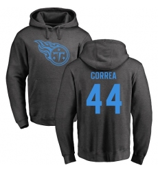 NFL Nike Tennessee Titans #44 Kamalei Correa Ash One Color Pullover Hoodie