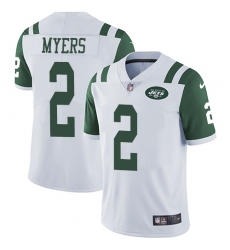 Youth Nike New York Jets #2 Jason Myers White Vapor Untouchable Elite Player NFL Jersey
