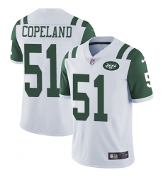 Youth Nike New York Jets #51 Brandon Copeland White Vapor Untouchable Limited Player NFL Jersey