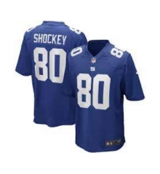 Men's New York Giants #80 Jeremy Shockey Blue Vapor Untouchable Limited Stitched NFL Jersey