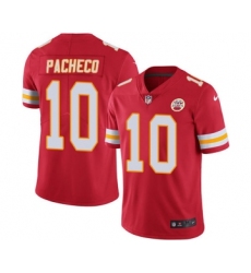 Men's Kansas City Chiefs #10 Isiah Pacheco Red Vapor Untouchable Limited Stitched Football Jersey