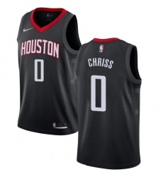 Youth Nike Houston Rockets #0 Marquese Chriss Swingman Black NBA Jersey Statement Edition